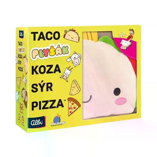 Levně Albi Taco, plyšák, koza, sýr, pizza