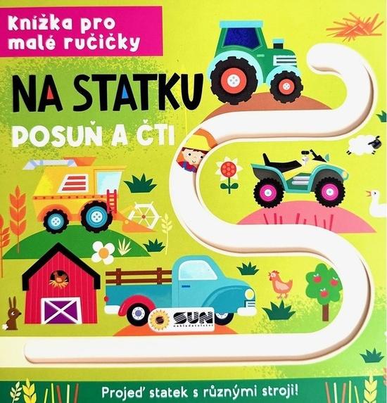 Levně Na statku Posuň a čti