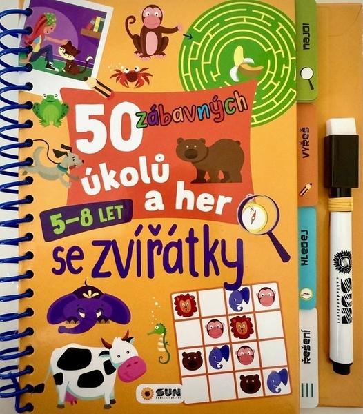 Levně 50 zábavných úkolů a her se zvířátky