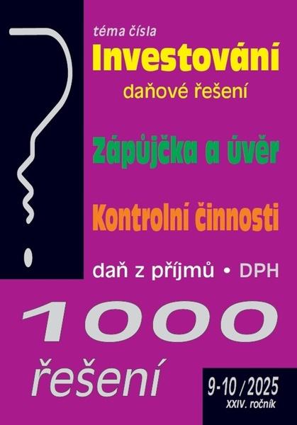 Levně 1000 řešení 9-10/2025