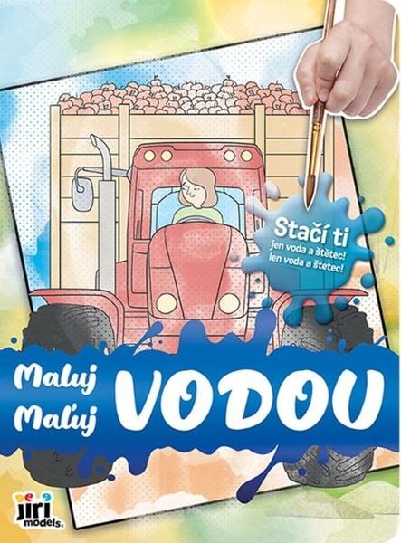 Levně Maluj vodou Traktory