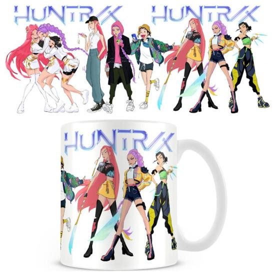 Levně K-pop Demon Hunters Bílý hrnek Huntrix