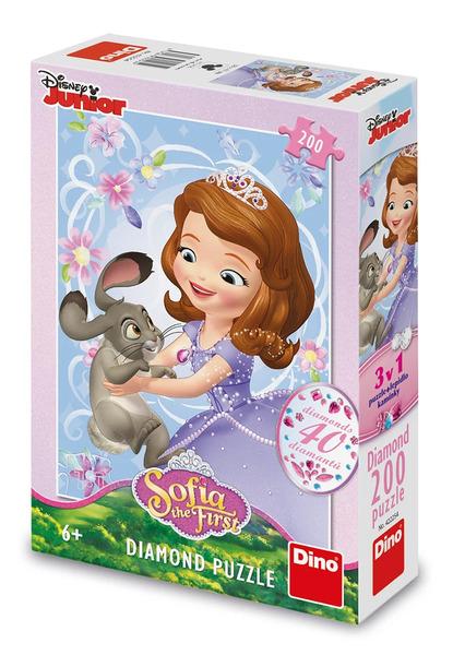 Levně Puzzle 200 Sofie a králíček diamond
