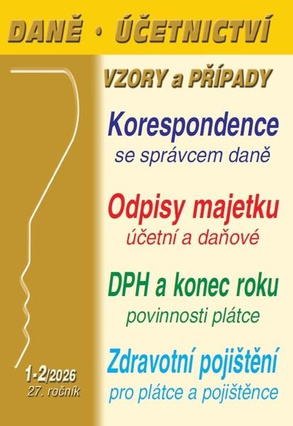 Levně Daně, účetnictví, vzory a případy 1-2/2026