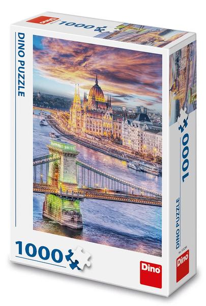 Levně Puzzle 1000 Budapešť Řetězový most