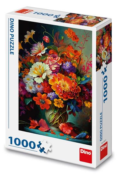 Levně Puzzle 1000 Květiny ve váze