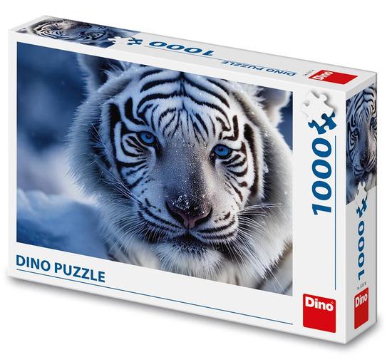 Levně Puzzle 1000 Bílý tygr