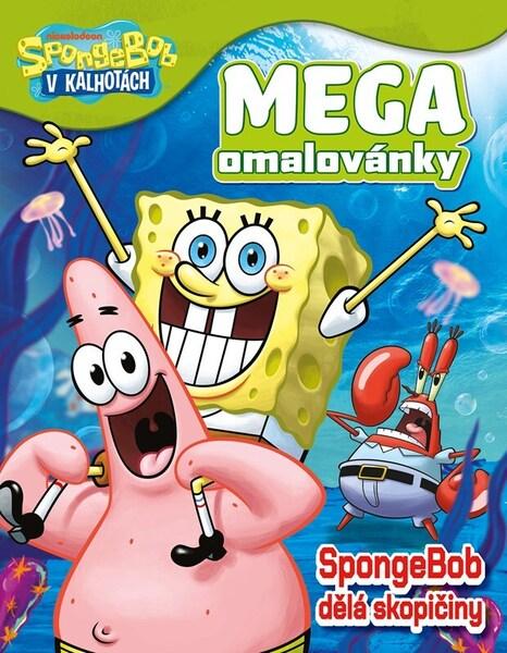 Levně SpongeBob Mega omalovánky