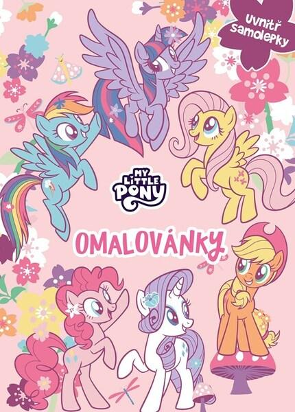 Levně My Little Pony Omalovánky se samolepkami