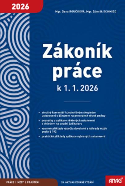 Levně Zákoník práce k 1.1.2026