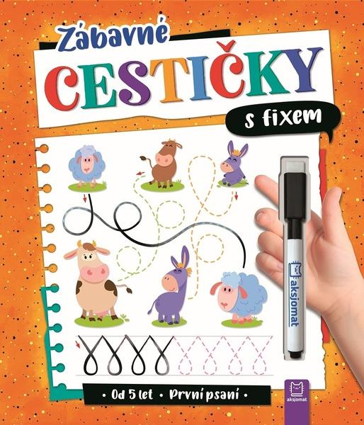 Levně Zábavné cestičky s fixem První psaní