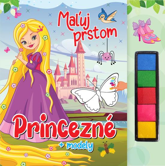 Levně Maľuj prstom Princezné