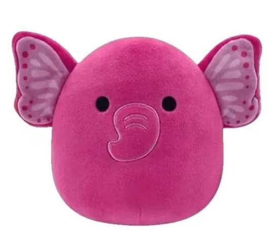 Levně Squishmallows Růžový motýlí slon Evelyn
