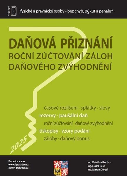 Daňová přiznání FO a PO za rok 2025 - 9788073654948