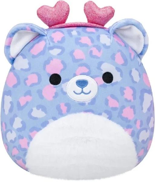 Levně Squishmallows Fialový leopard Noam