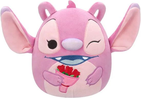 Levně Squishmallows Disney Stitch Angel s kyticí