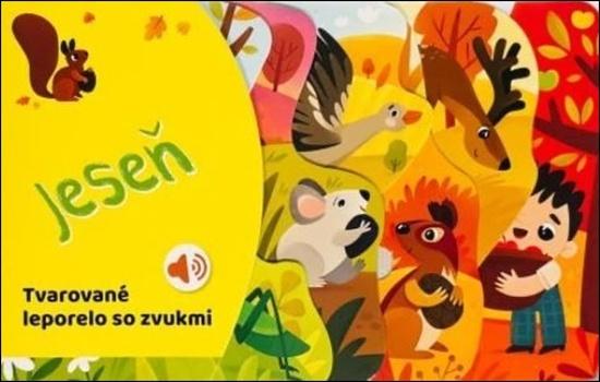 Levně Tvarované leporelo so zvukmi Jeseň
