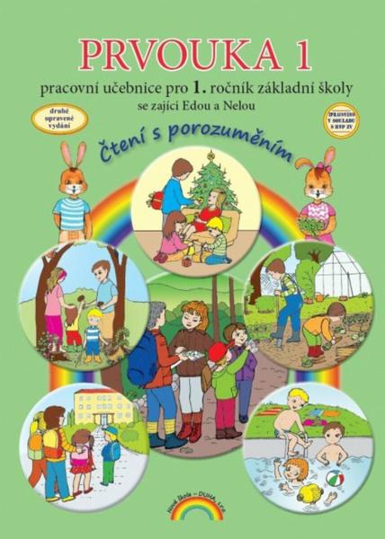 Prvouka 1 Pracovní učebnice pro 1. ročník základní školy se zajíci Edou a Nelou - 9788088651765