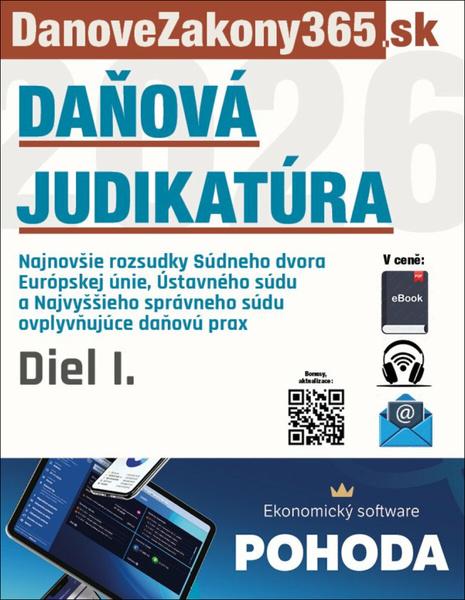 Levně Daňová judikatúra