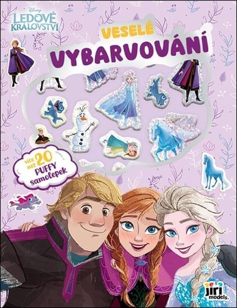 Levně Veselé vybarvování se super samolepkami Ledové království