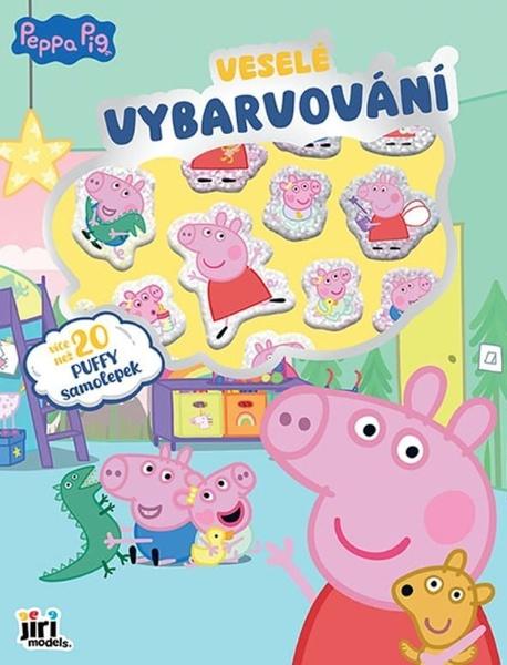 Levně Veselé vybarvování se super samolepkami Prasátko Peppa
