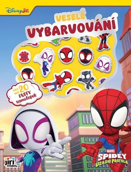 Levně Veselé vybarvování se super samolepkami Spidey