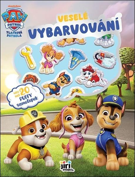 Levně Veselé vybarvování se super samolepkami Tlapková patrola