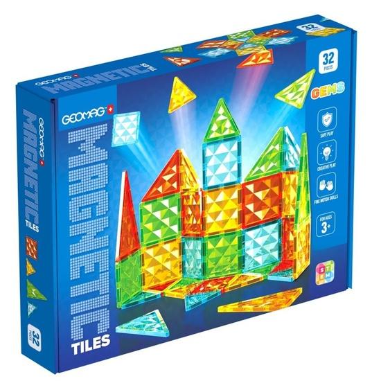 Levně Geomag Magnetic Tiles 32 dílků