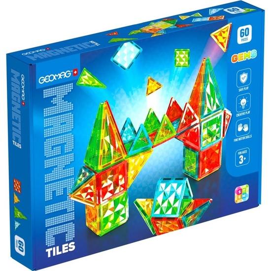 Levně Geomag Magnetic Tiles 60 dílků