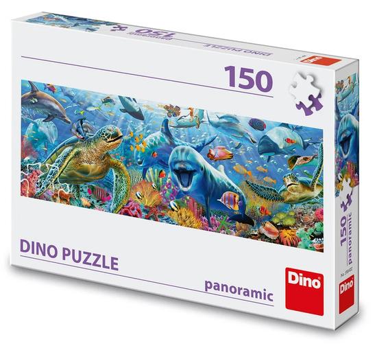 Levně Puzzle 150 Mořský život panoramic