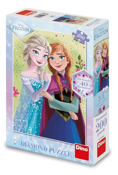 Levně Puzzle 200 Frozen Jarní portrét diamond