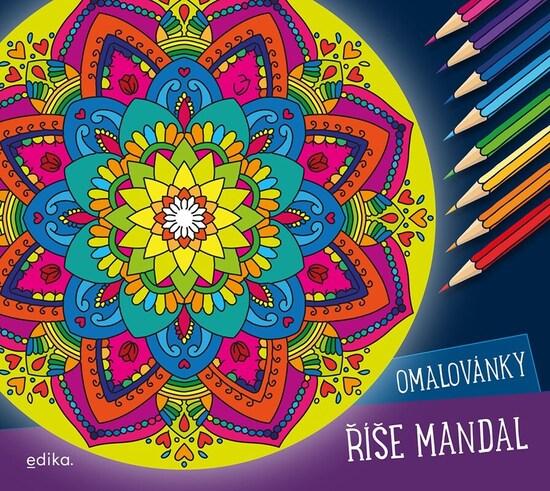 Levně Říše mandal Omalovánky
