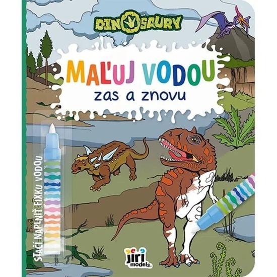 Levně Maľuj vodou zas a znovu Dinosaury