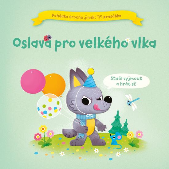 Levně 3D kniha Tři prasátka Oslava pro vlka!