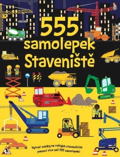Levně 555 samolepek Staveniště