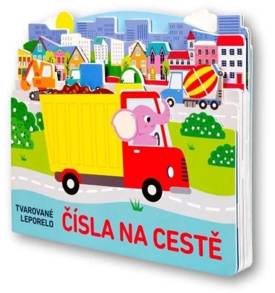 Tvarované leporelo Čísla na cestě - 9788025639801