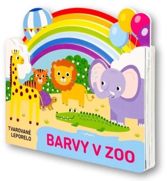 Levně Tvarované leporelo Barvy v zoo