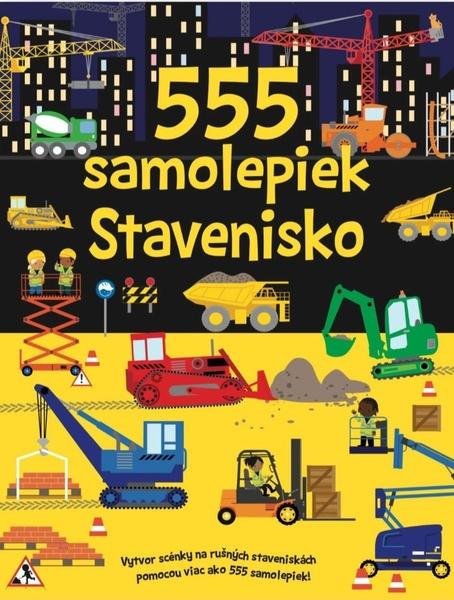 Levně 555 samolepiek Stavenisko