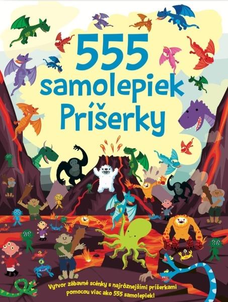 Levně 555 samolepiek Príšerky