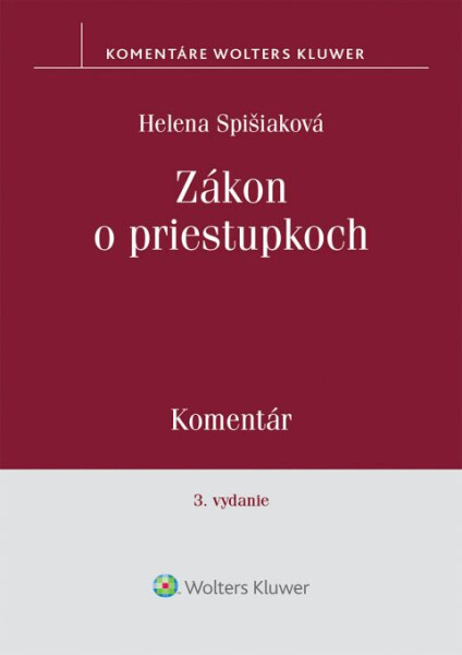 Levně Zákon o priestupkoch