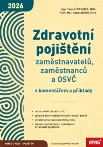 Levně Zdravotní pojištění zaměstnavatelů, zaměstnanců a OSVČ