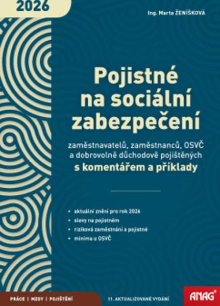 Levně Pojistné na sociální zabezpečení 2026
