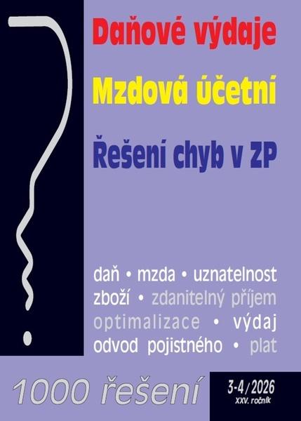 Levně 1000 řešení 3-4/2026