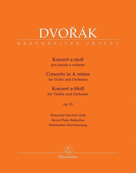 Levně Koncert a moll pro housle a orchestr op. 53