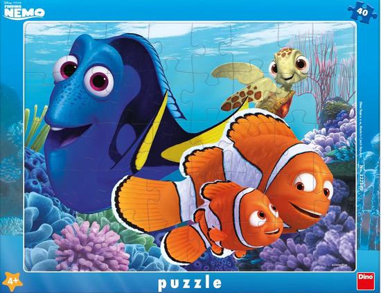 Levně Puzzle 40 Nemo a kamarádi deskové