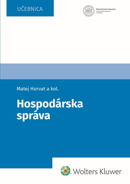 Levně Hospodárska správa