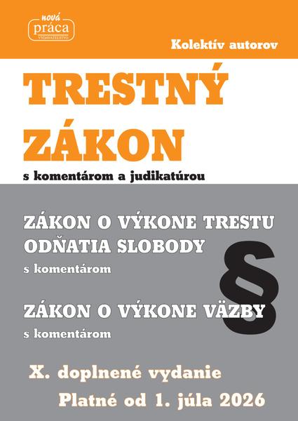Levně Trestný zákon 2026