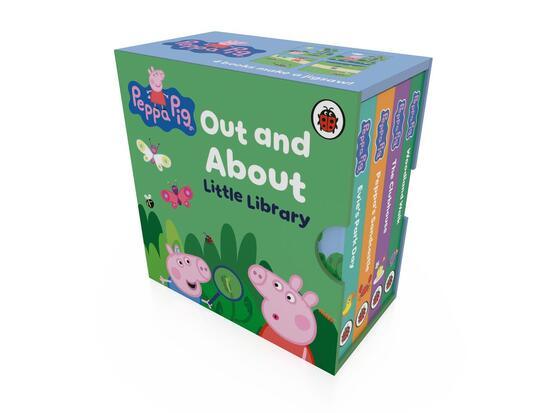 Peppa Pig: Out and About Little Library - 0241787416
