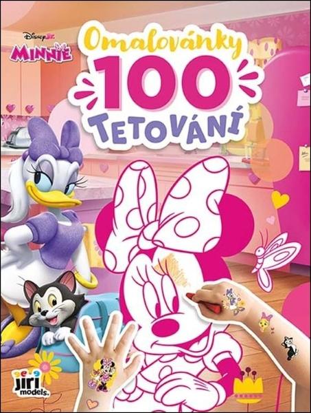 Levně Omalovánky a 100 tetování Minnie