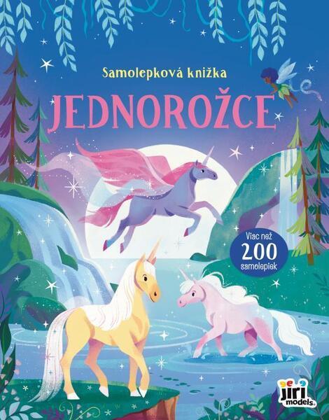 Levně Samolepková knižka Jednorožce